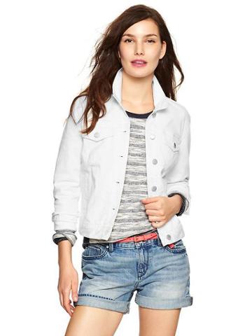 Gap 1969 Denim Jacket - Optic White