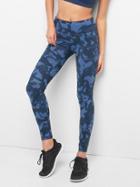 Gap Women Gfast X Train Print Leggings - Blue Camo