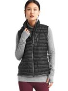 Gap Women Primaloft Lightweight Puffer Vest - True Black