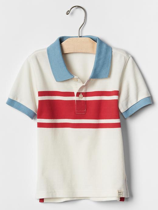 Gap Rugby Pique Polo - Off White