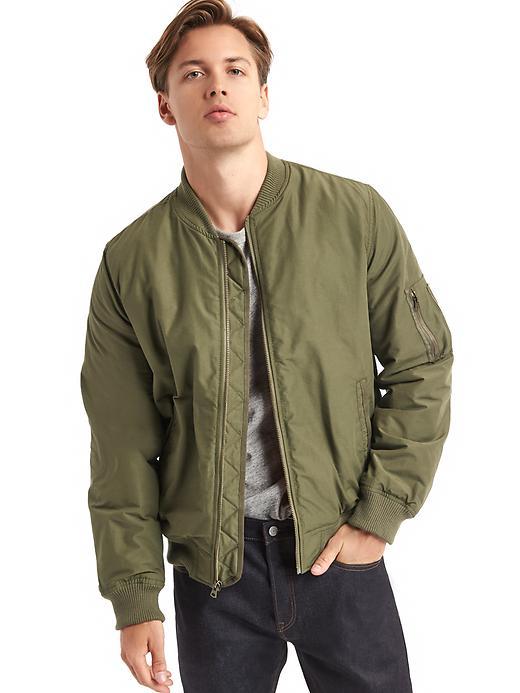 Gap Men Vintage Bomber Jacket - Surplus
