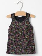 Gap Racerback Knot Tank - Ditsy Floral