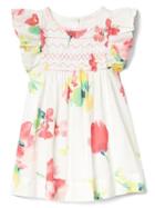 Gap Floral Flutter Smock Dress - New Off White