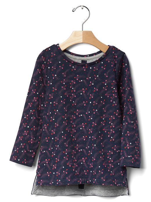 Gap Printed Double Knit Tee - Blue Star