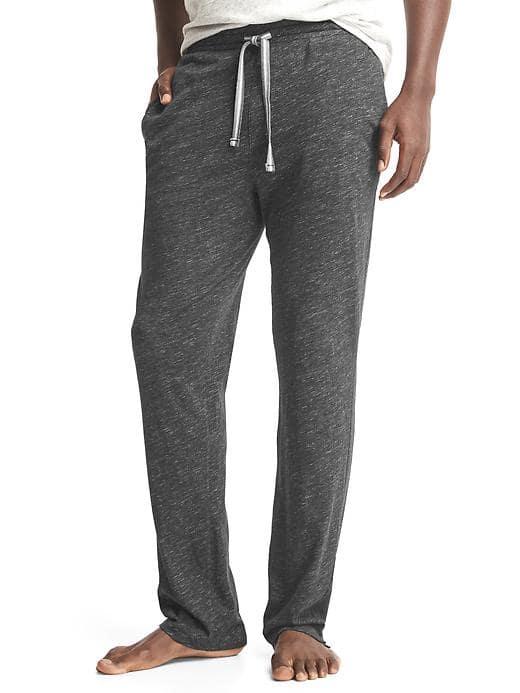Gap Men Brushed Jersey Pants - Charcoal Heather