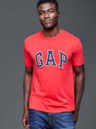Gap Men Arch Logo Graphic T Shirt - Red