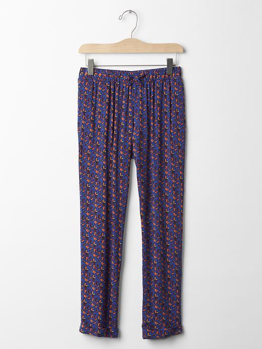 Gap Print Soft Pants - Matisse Blue