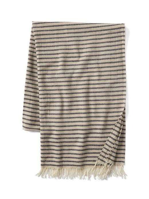 Gap Men Lightweight Scarf - Blue Stripe
