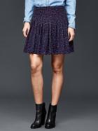 Gap Women Pleat Circle Skirt - Elysian Blue