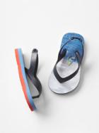 Gap Printed Nautical Flip Flops - New Silver Lake