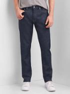Gap Men Washwell Athletic Taper Fit Jeans Stretch - Resin Rinse