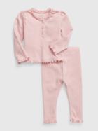 Baby Rib Two-piece Outfit Set