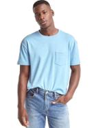 Gap Men The Archive Re Issue Original Pocket T - Blue Focus