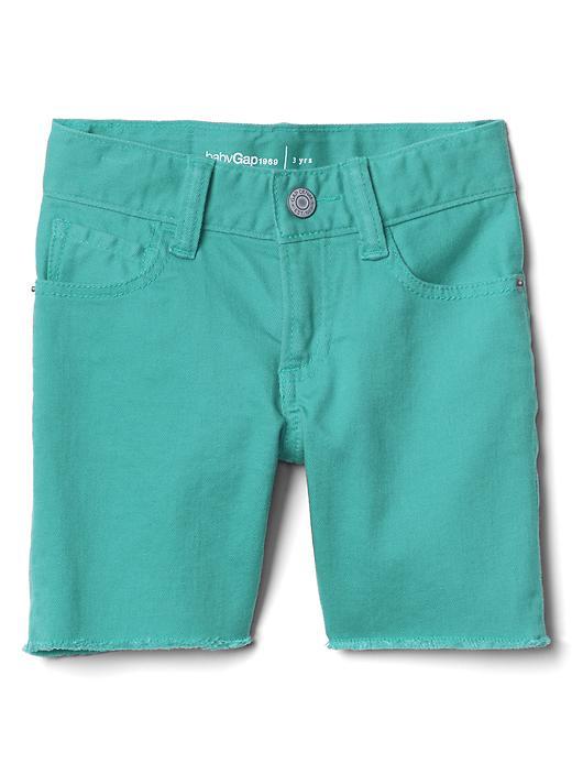 Gap Stretch Denim Shorts - Frostbitten Blue