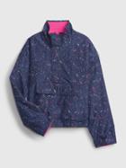 Kids 100% Recycled Polyester Reversible Anorak