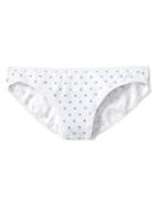Gap Women Stretch Cotton Low Rise Bikini - Spring Dot Utah Sky