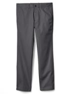 Gap Men Classic Straight Fit Khakis - Dark Gray