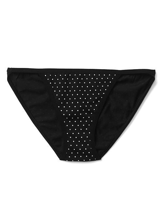 Gap Women String Bikini - Dot Black
