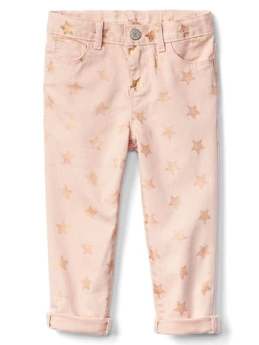 Gap Gold Star Girlfriend Jeans - Murmur Pink