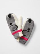 Gap Intarsia Dog Mittens - Grey Heather