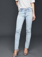 Gap Women Authentic 1969 Real Straight Jeans - Light Indigo