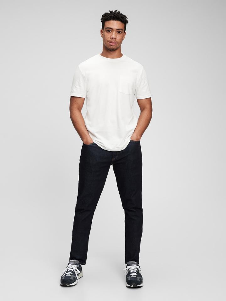 Skinny Jeans In Gapflex With Washwell