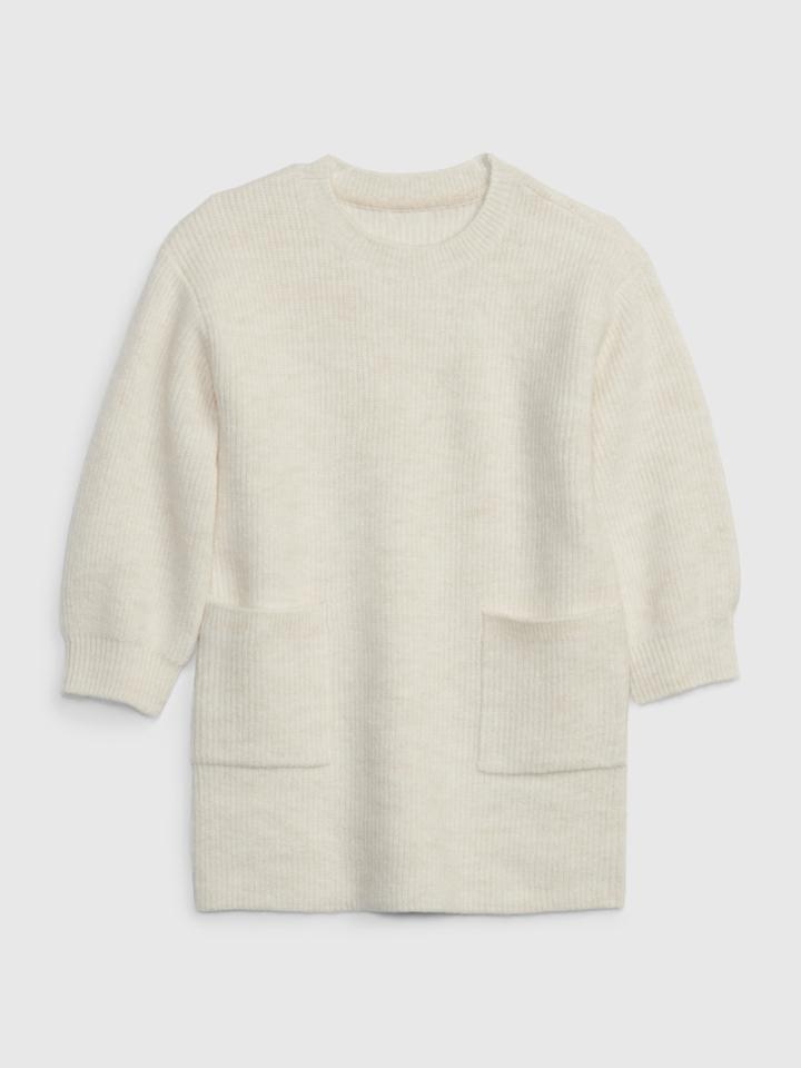 Toddler Ribbed Sweater Dress