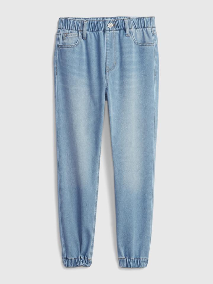 Kids Denim Joggers With Washwell3