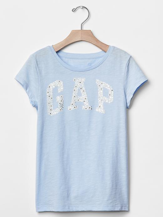 Gap Daisy Logo Tee - Bicoastal Blue