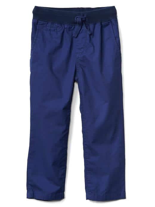 Gap Pull On Twill Chinos - Deep Cobalt