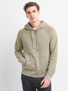 Gap Men French Terry Pullover Hoodie - Trigger Brown