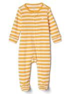 Gap Print Footed Zip One Piece - Kayak Stripe