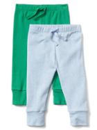 Gap Banded Pants 2 Pack - Parrot Green