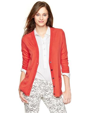 Gap V Neck Cardigan