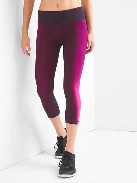 Gap Women Gfast X Train Gradient Capris - Pink