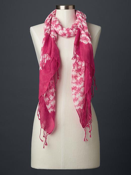 Gap Women Batik Print Scarf - Open Waters