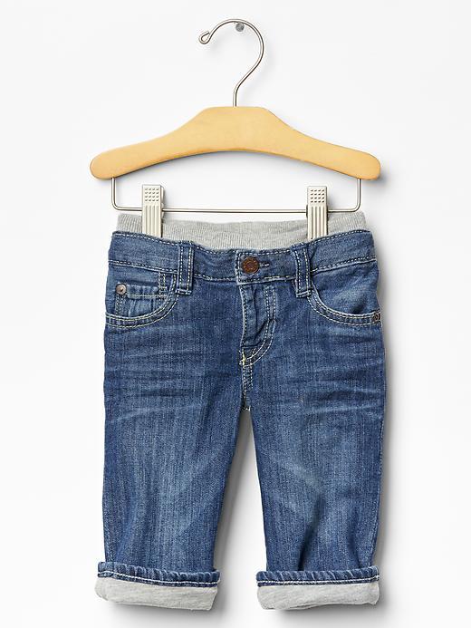 Gap 1969 Lined Pull On Original Fit Jeans - Medium Wash