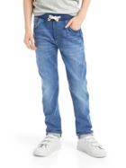 Gap High Stretch Slim Pull On Jeans - Medium Wash