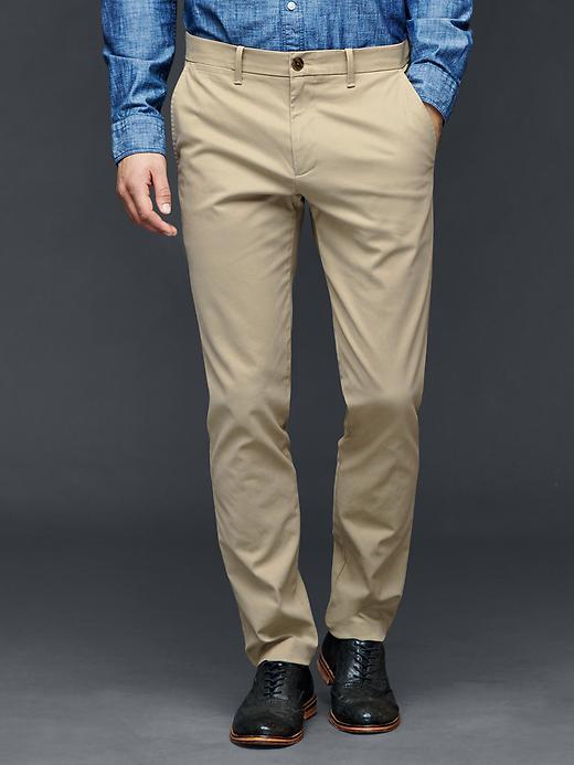 Gap Men The Khaki Skinny Fit - Chino Academy
