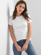 Gap Women Modern Crew Tee - Optic White