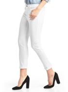 Gap Women Mid Rise Best Girlfriend Jeans - White