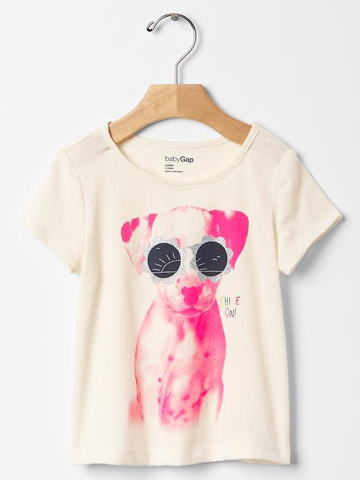 Gap Graphic Short Sleeve Tee - Dog Graphic