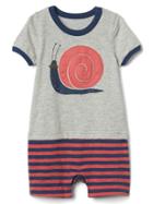 Gap Snail Double Layer One Piece - Gray
