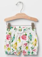 Gap Bow Bubble Shorts - Big Floral