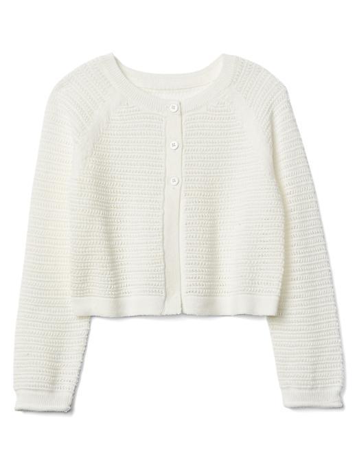 Gap Ribbed Cardigan - New Off White