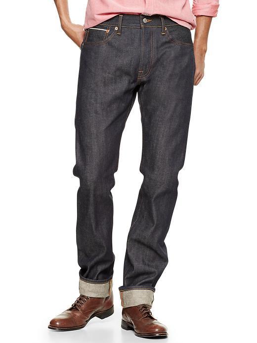 Gap 1969 Japanese Selvedge Slim Fit Jeans - Raw
