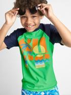 Gap Graphic Short Sleeve Rashguard - Cabo Green