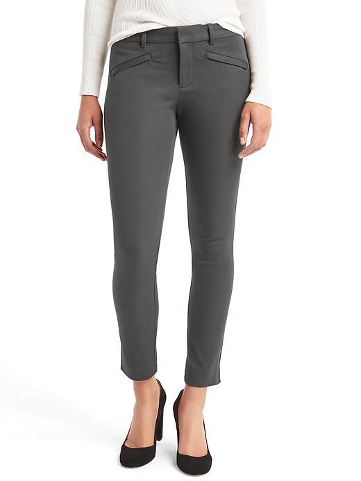 Gap Bi Stretch Skinny Ankle Pants - Flint Grey