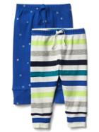 Gap Stripe Knit Pants 2 Pack - New Off White