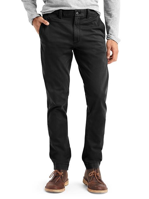 Gap Men Stretch Slim Fit Chinos - Black